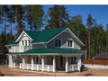 Металлочерепица классик Grand Line 0.5 покрытие Satin RAL 6005 зеленый мох