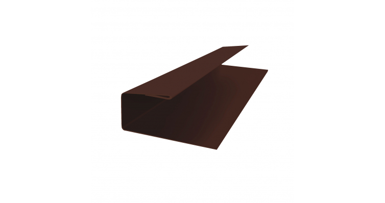J-Профиль 12мм Velur RAL 8017 шоколад