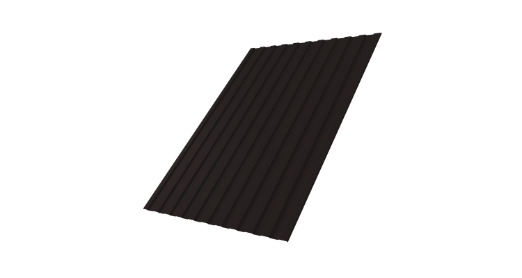 Профнастил С8А 0,45 Drap TX RAL 9005 черный