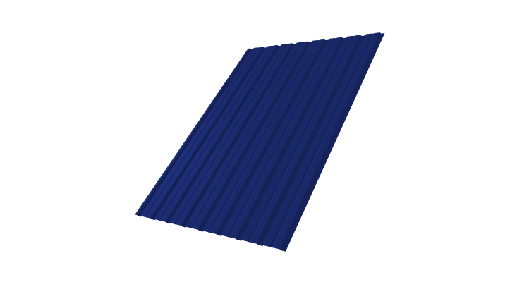 Профнастил С10В 0.45 PE RAL 5002 ультрамариново-синий