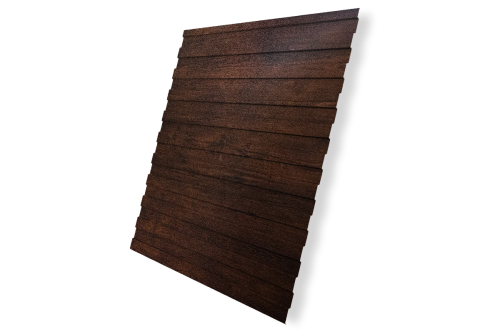 Профнастил С8A 0,45 Print-Double Premium Cherry Wood Dark F