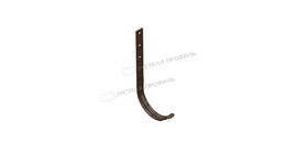 Держатель желоба Металл Профиль Foramina Freeze D125х280 DarkBrown