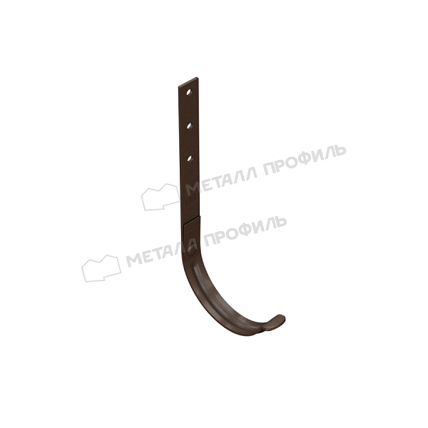 Держатель желоба Металл Профиль Foramina Freeze D125х280 DarkBrown