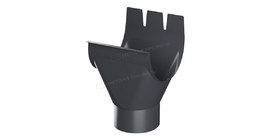 Воронка выпускная Металл Профиль Foramina PUR D150/100 RAL 7024