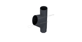 Тройник трубы Металл Профиль Foramina PUR D100 RAL 7024